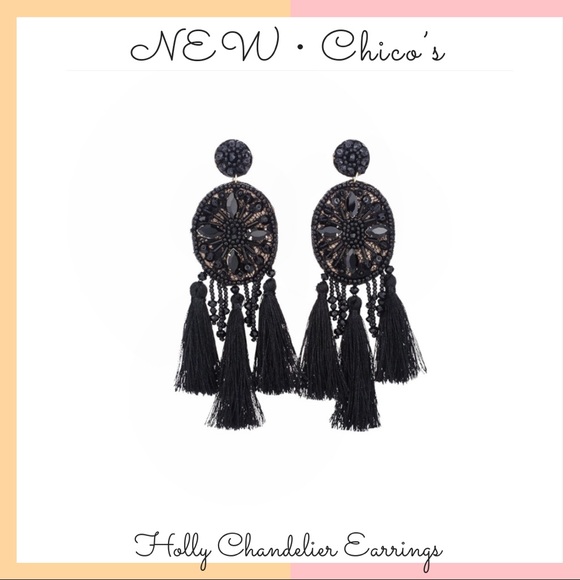 Chico's Jewelry - NWT • Chico’s Holly Chandelier Earrings